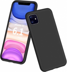 Iphone 11 Silicon Black Case